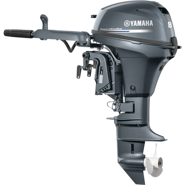 Yamaha 8 HP F8LMHB Outboard | 20" Shaft | Manual Start | Manual Tilt - Image 4