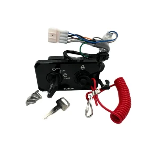 Suzuki Ignition and Emergency Stop Switch Panel Assembly 37100-98L20
