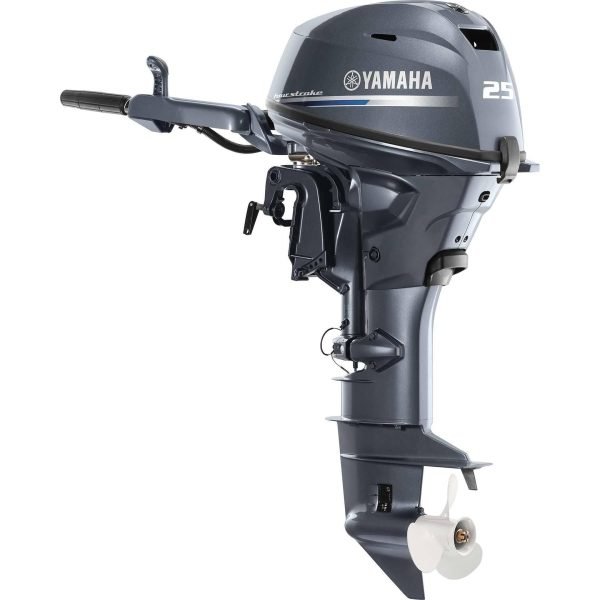 Yamaha 25 HP F25SMHC EFI OUTBOARD | 15" Shaft | Manual Start | Manual Tilt - Image 2