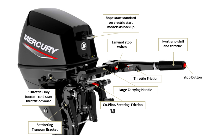 Mercury 8 Horsepower EFI